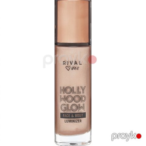 Lüminayzer üz və bədən üçün Rival Loves Me Hollywood Glow — Bakı