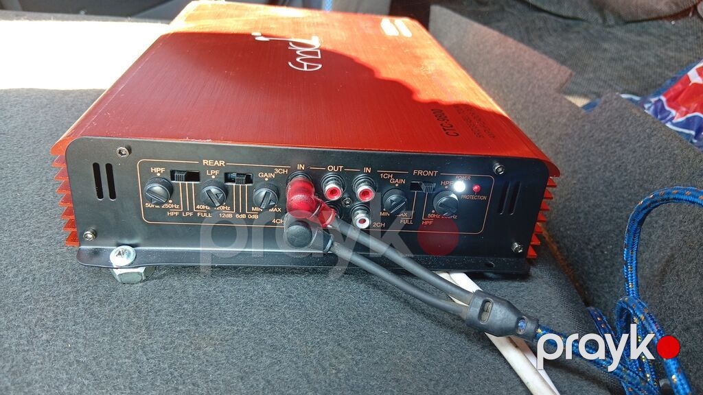 Avtomobil üçün gücləndirici – Enkj CTC-9800 Xüsusiyyətlər: - Model — Gücləndiricilər, qəbuledicilər və DAC, Lənkəran (2)