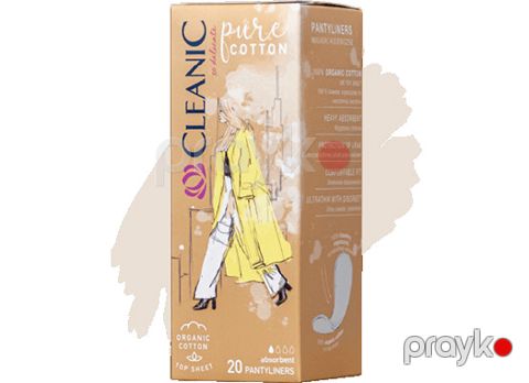 Gündəlik bezlər Cleanic Pure Cotton, 20 əd — Bakı