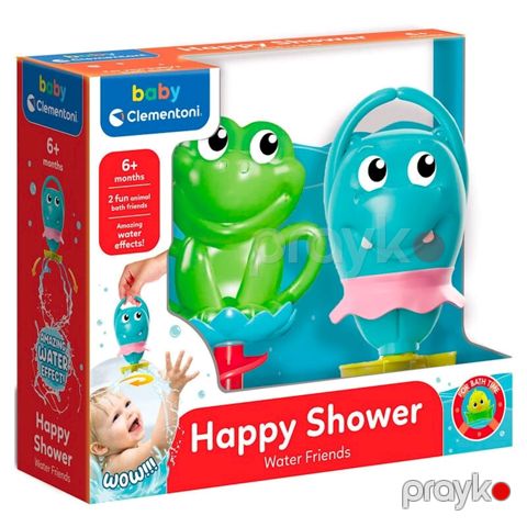 Hamam oyuncağı Clementoni Happy Shower Water Friends CLE-17444, plastik, 6 aydan — Bakı