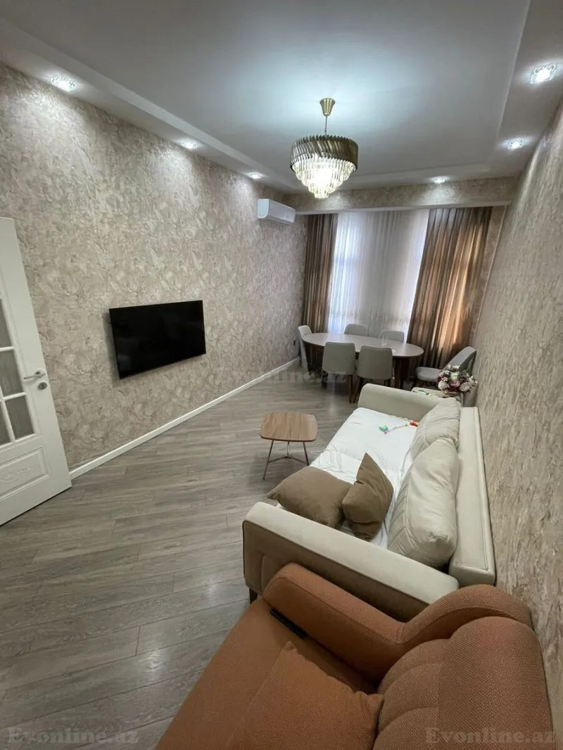 Satılır 3 otaqlı Mənzil Yeni tikili 90 m² Bakı, Nəsimi r., 28 May m — Mənzil, Bakı (4)