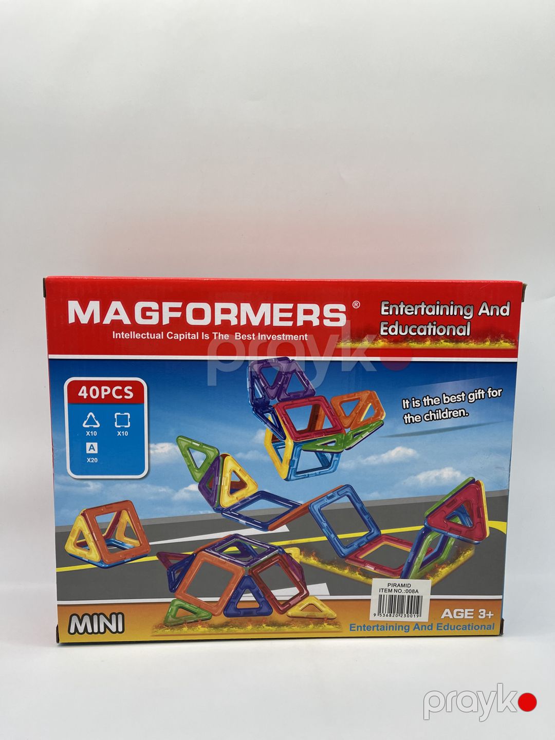 Maqnitli konstruktor Magformers, 40 element — Mallar, Bakı (2)