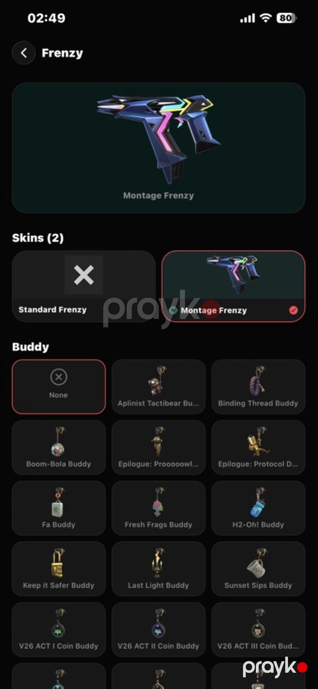 Valorant hesabında skin paketi Tərkib: - Vandal: Forsaken Vandal — Aksesuarlar, Gəncə (4)