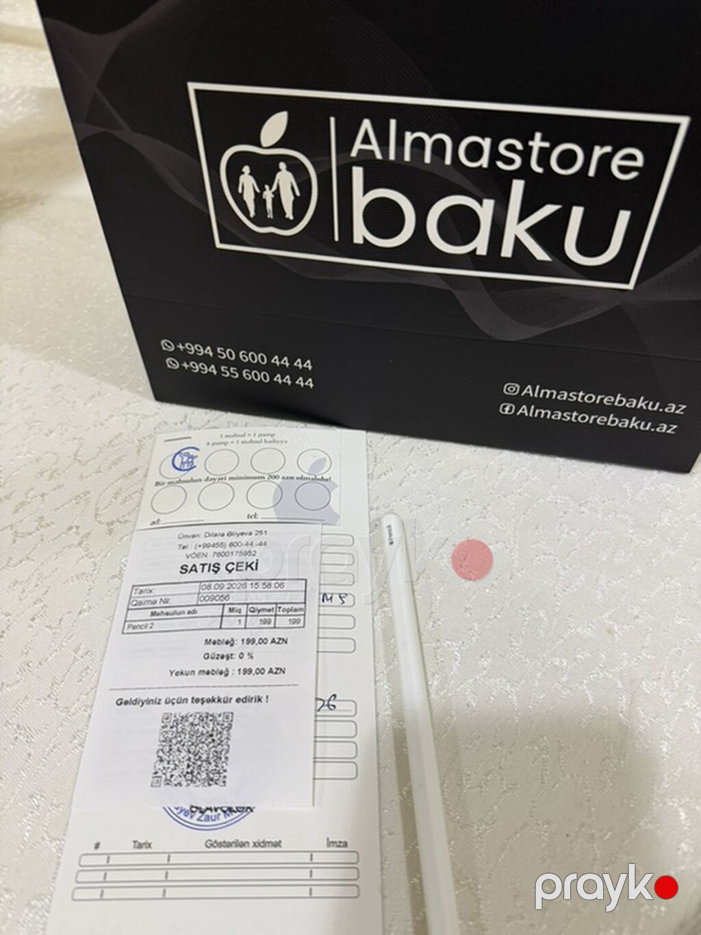 Apple Pencil (2-ci nəsil) - Uyğunluq: iPad Pro (11", 12.9" 3‑cü nəsil — Planshet aksesuarları, Digah (2)