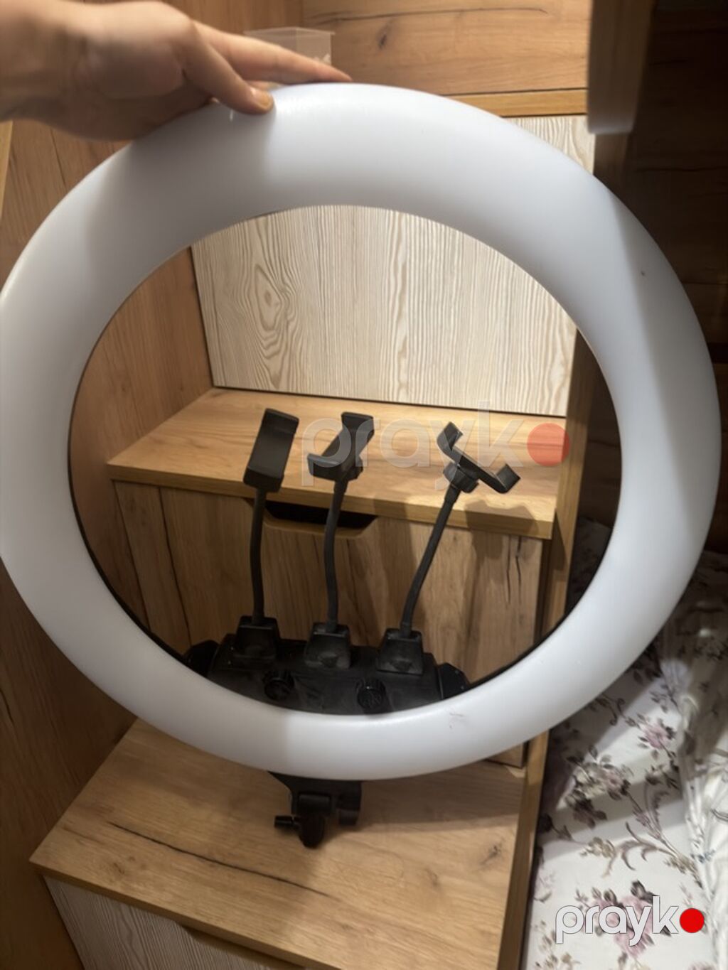 ZB-F488 LED ring işıq - Böyük diametrli halqa işıq – portret — İşıq avadanlığı və aksesuarlar, Bakı (3)