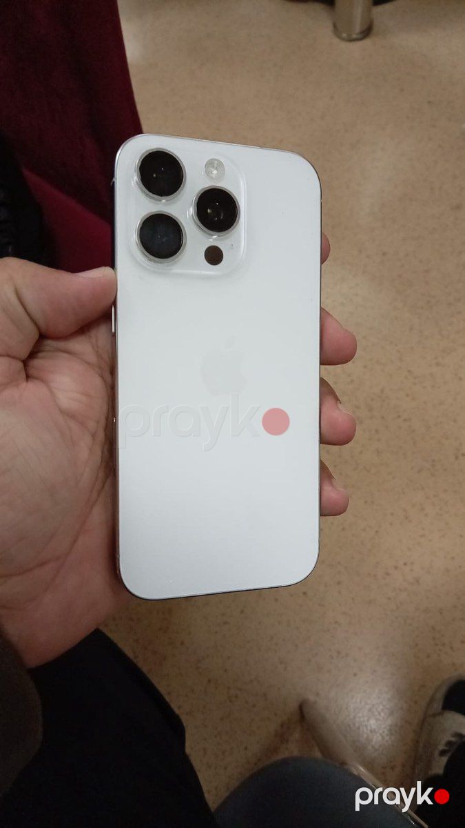 Apple iPhone 16 Pro White Titanium 128GB/8GB — Smartfonlar, Sumqayıt (5)