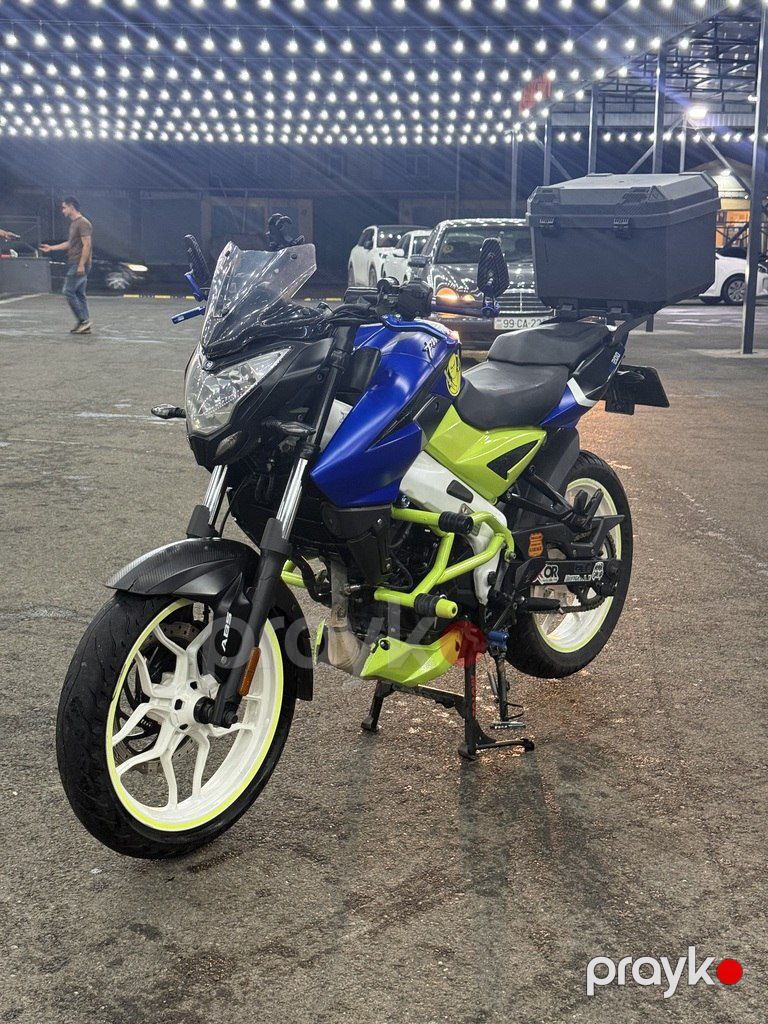 Bajaj Pulsar NS 200, 200 sm3, 2022 il, 5 200 km — Motosikletlər, Bakı (3)