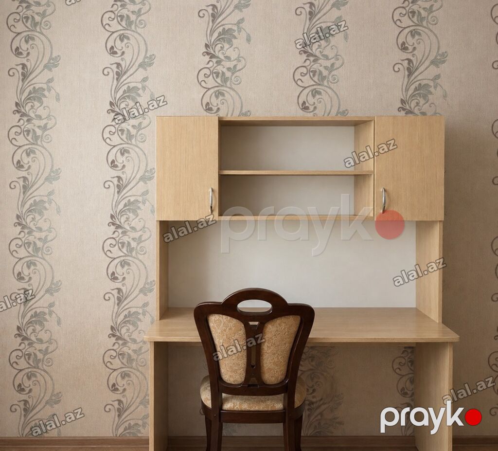 Yataq otağı mebel dəsti - Material: açıq palıd rəngli laminat/LDSP — Mebel, Bakı (4)