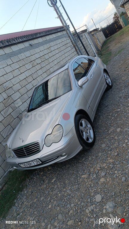 Mercedes C 240, 2.6 L, 2002 il, 417 000 km — Masallı