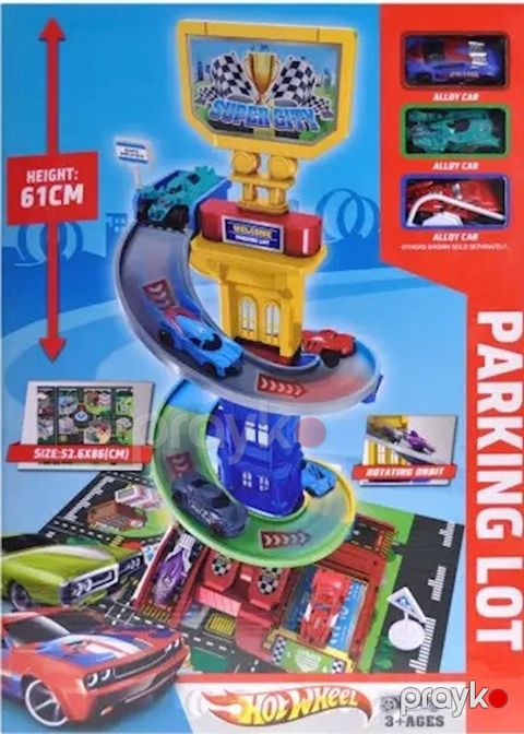 Avtotrek Hot wheel parking lot, 61 sm — Bakı