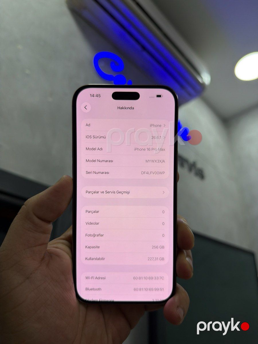 Apple iPhone 16 Pro Max Desert Titanium 256GB/8GB — Smartfonlar, Bakı (4)
