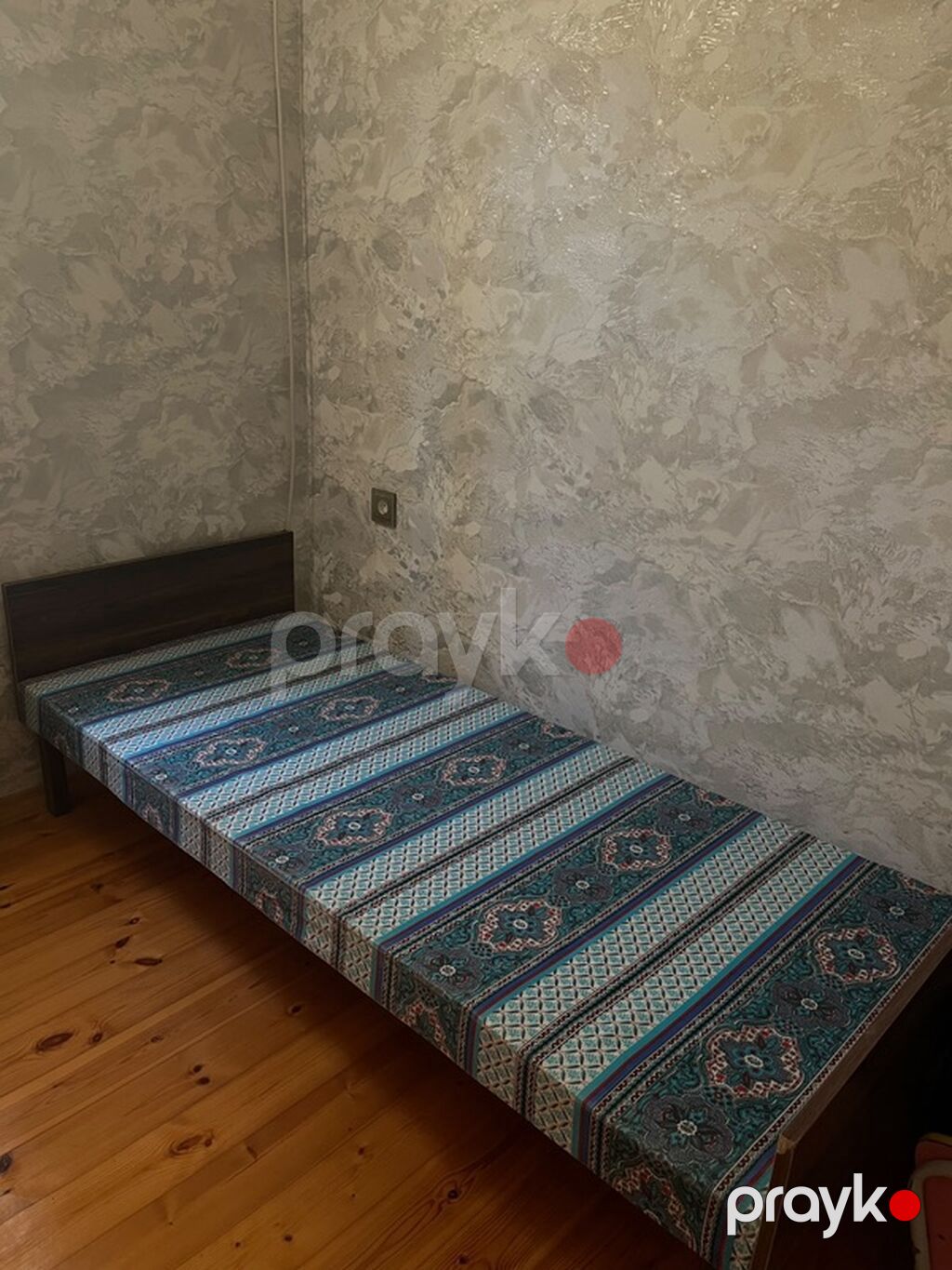 Tək nəfərlik taxta çarpayı - Ölçü: təxminən 90×200 sm (tək nəfərlik — Yataqlar, Digah (4)