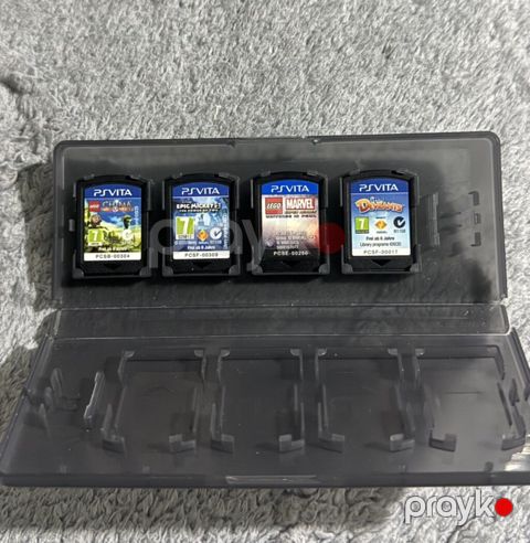 PS Vita oyun kartuşları dəsti və orijinal PS Vıta daşıma qutusu Dəst — Bakı