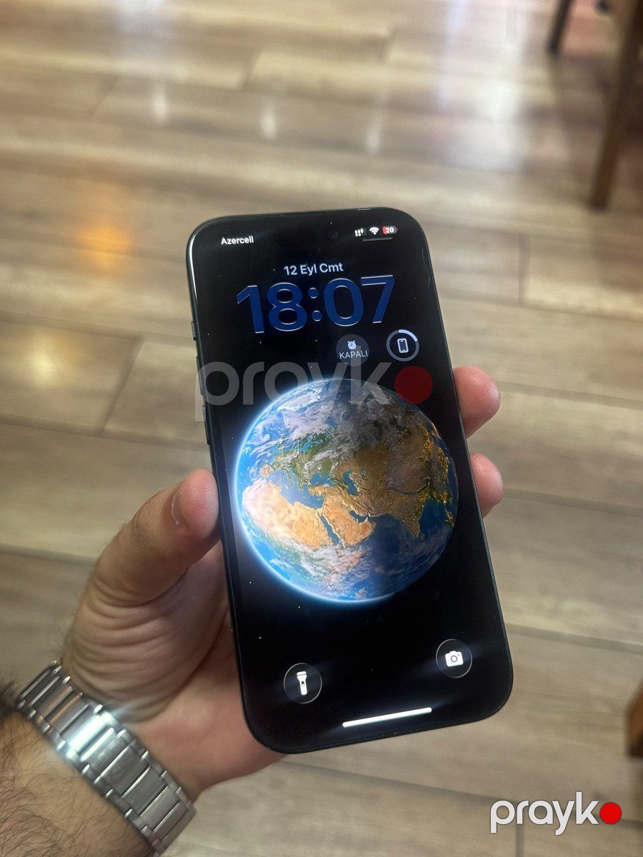 Apple iPhone 15 Black 128GB/6GB — Smartfonlar, Bakı (5)
