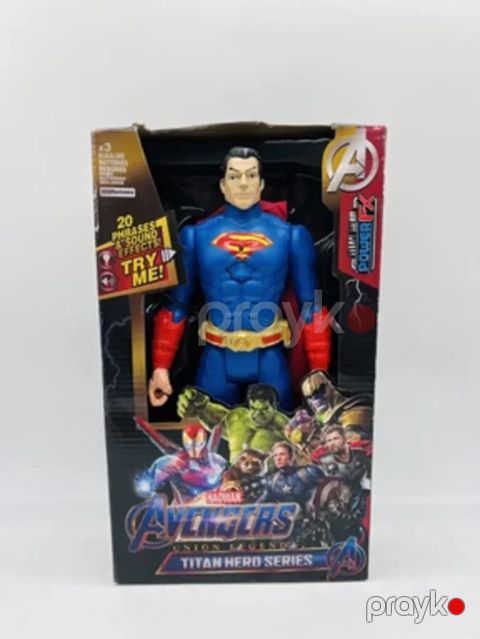 Fiqur Avengers Superman Q2026-202, plastik, 3+ yaş — Bakı
