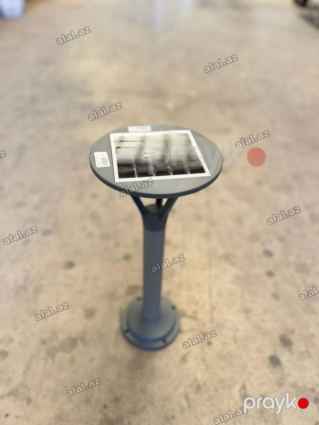 Park fənərı C08 günəş panelli (boz) Günəş enerjili LED park fanarı — Mallar, Bakı (4)