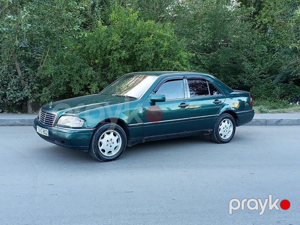 Mercedes C 220, 2.2 L, 1995 il, 350 000 km — Avtomobillər, Bakı (4)
