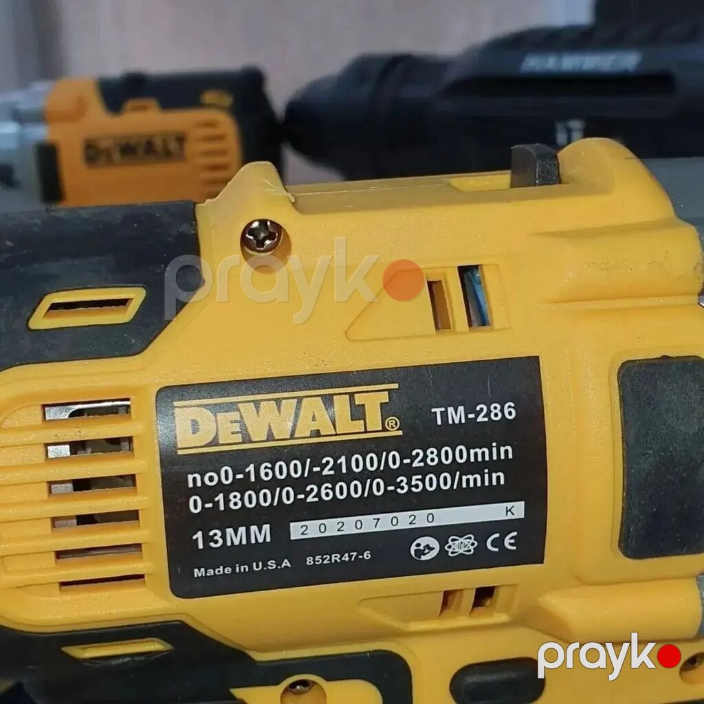 Dewalt peşəkar akkumulyatorlu alət dəsti Dəst tərkibi: - SDS-Plus — Müxtəlif alət dəstləri, Digah (5)