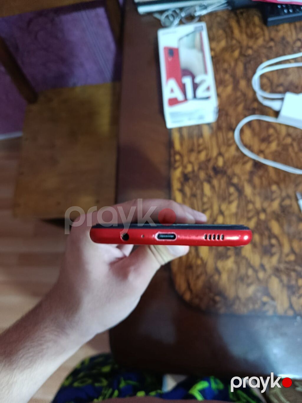 Samsung Galaxy A12, 64 GB, rəng - Qırmızı, Sensor — Samsung, Bakı (4)