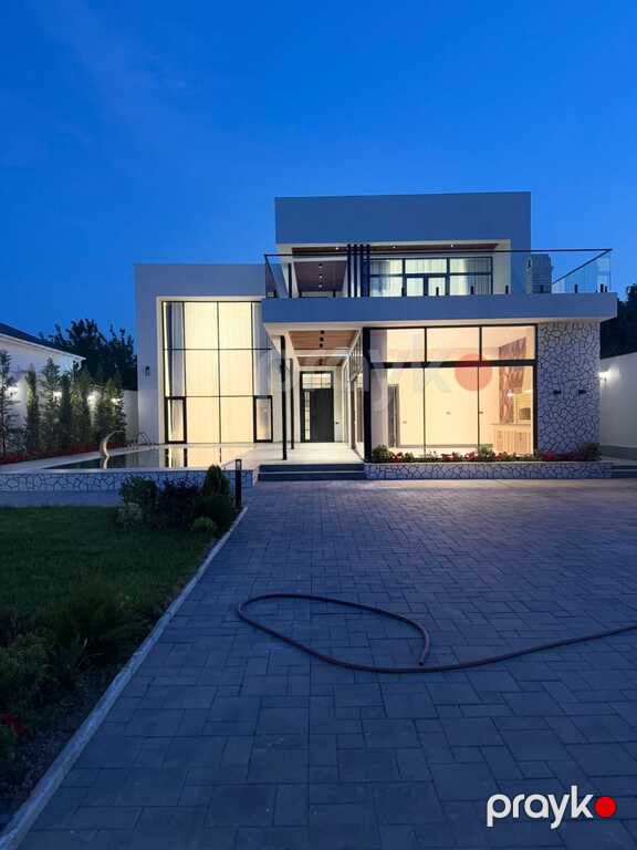 Satılır 6 otaqlı həyət evi/bağ evi 450 m² — Ev, villa, Bakı (6)