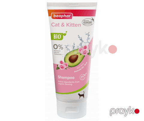 Bio şampun Beaphar pişik və pişik balaları üçün, avokado ilə, 200 ml — Bakı