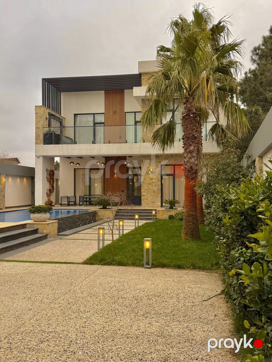 Satılır 5 otaqlı həyət evi/bağ evi 400 m² — Ev, villa, Bakı (3)
