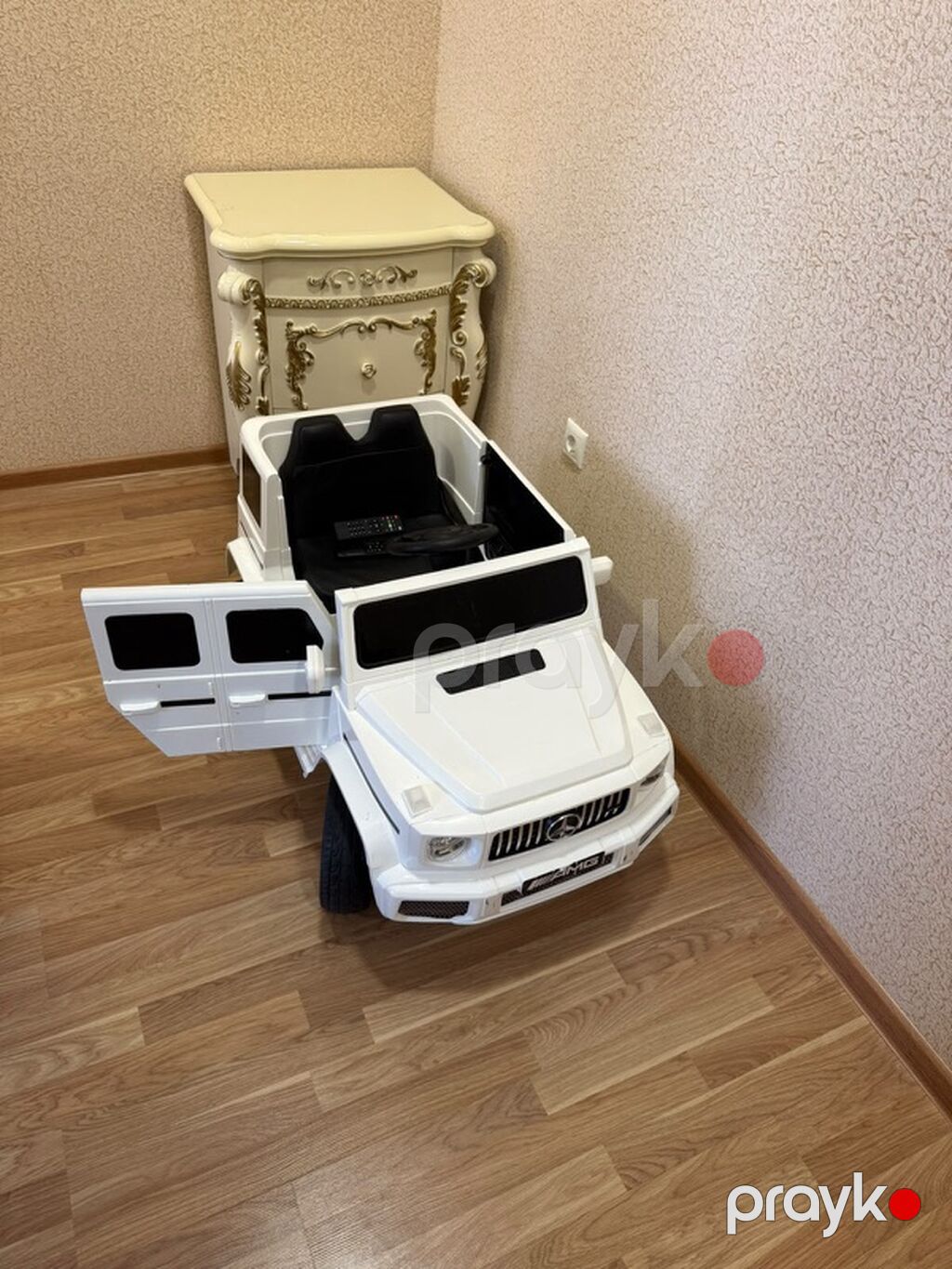 Uşaq üçün elektrikli minik maşını – Mercedes-Benz AMG G-Class stili — Uşaq avtomobilləri, Qobu (3)