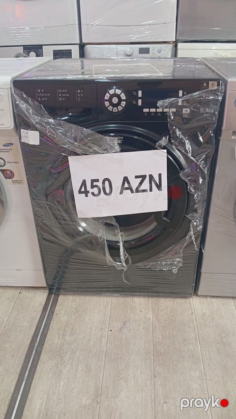 Hotpoint-Ariston paltaryuyan maşın, 9 kq yükləmə, A enerji sinfi. Ön — Bakı