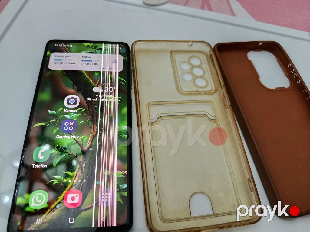 Samsung Galaxy A52, rəng - Mavi, Qırıq — Samsung, Saray (9)