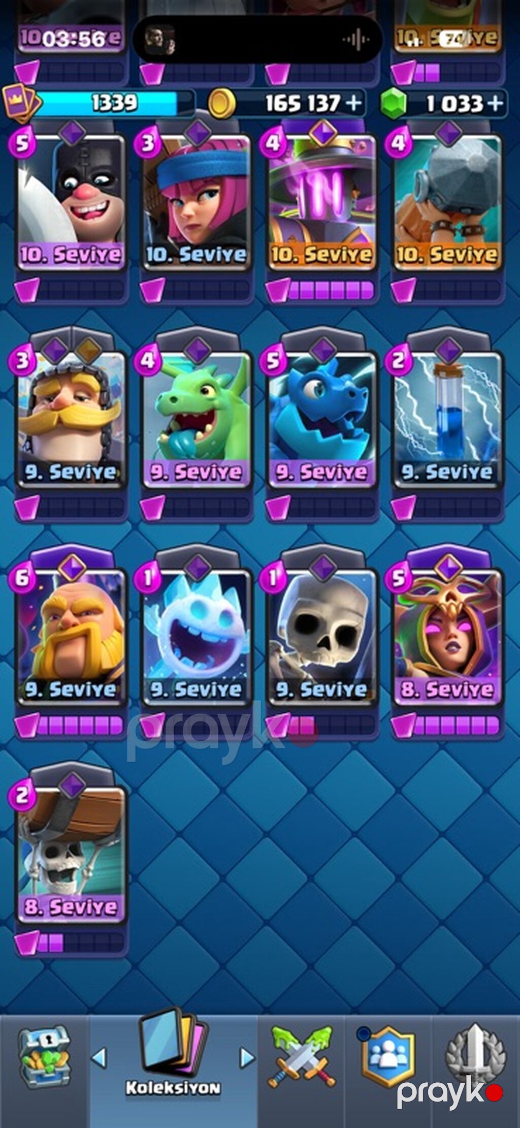 Clash Royale hesabı – güclü trofey və zəngin kolleksiya - Kupa Yolu — Digər, Bakı (6)