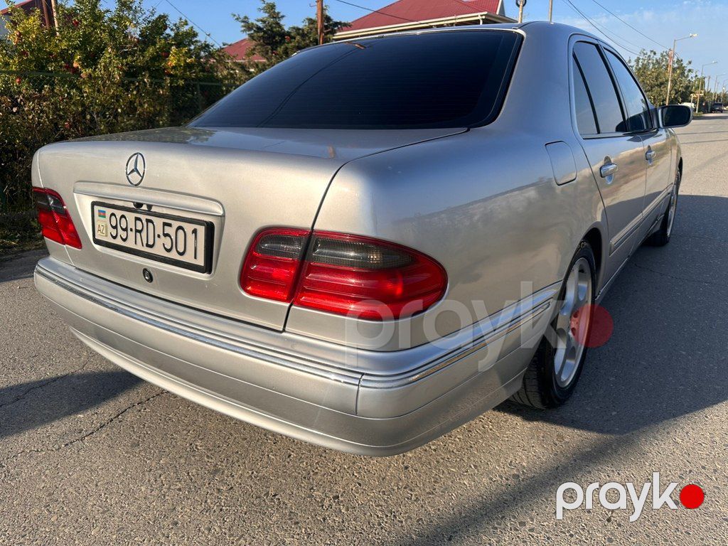 Mercedes E 200, 2.2 L, 2001 il, 400 000 km — Avtomobillər, Bakı (9)