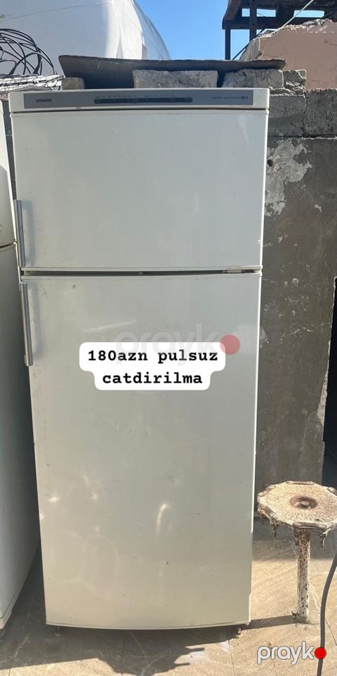 Siemens iki qapılı soyuducu - Brend: Siemens - Tip: Üst qapı — Bakı