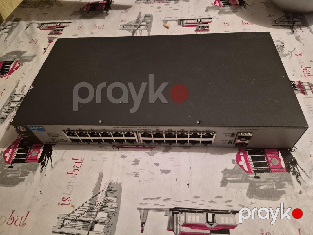 HP 1810-24G (J9803A) Switch – 24 Port Gigabit / 2 SFP — Şəbəkə və server avadanlığı, Bakı (6)