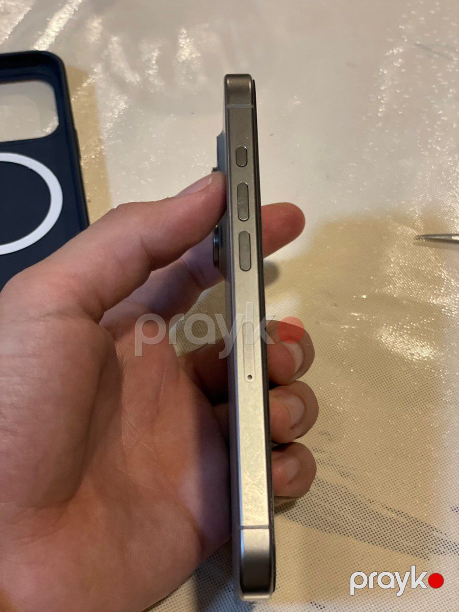 Apple iPhone 15 Pro Natural Titanium 128GB/8GB — Smartfonlar, Gəncə (3)