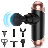 Mini Professional Masaj Tapancası – 6 Başlıqlı, Portativ Deep Tissue Fascial Gun — Etrend.az — Massagers