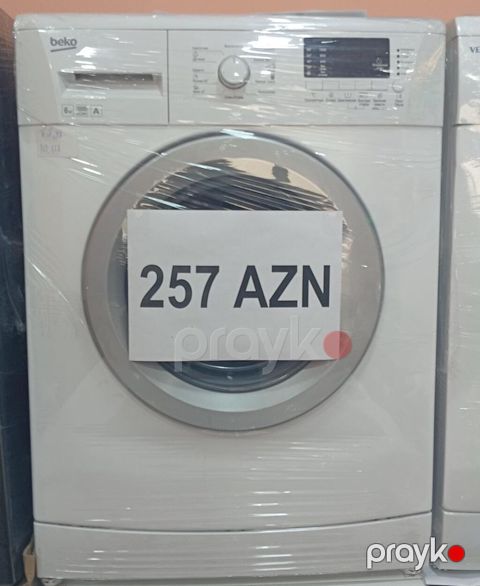 Beko paltaryuyan maşın, ön yükləməli. Xüsusiyyətlər: - Yük tutumu: 6 — Bakı