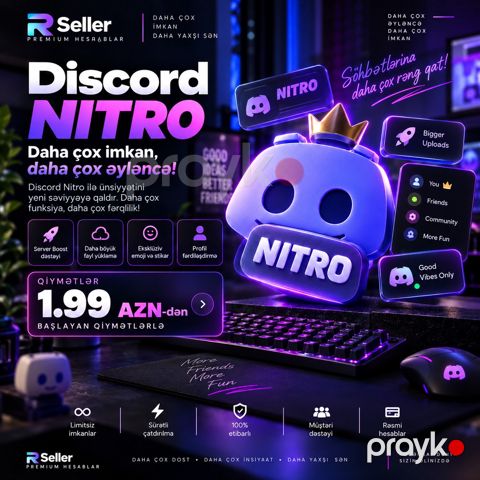 Discord Nitro — Bakı