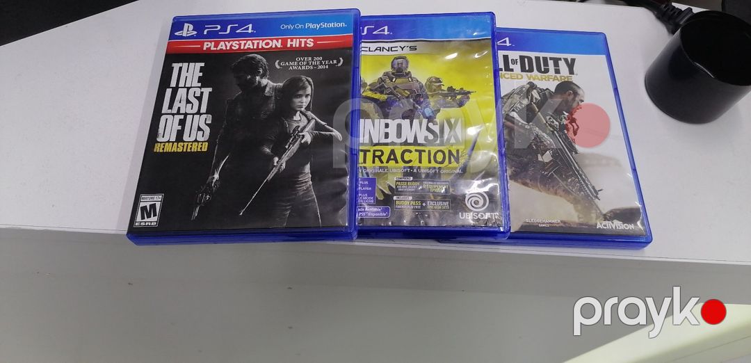 Sony PlayStation 4 500 gb +3 disk — Oyunlar, konsollər və proqramlar, Bakı (3)
