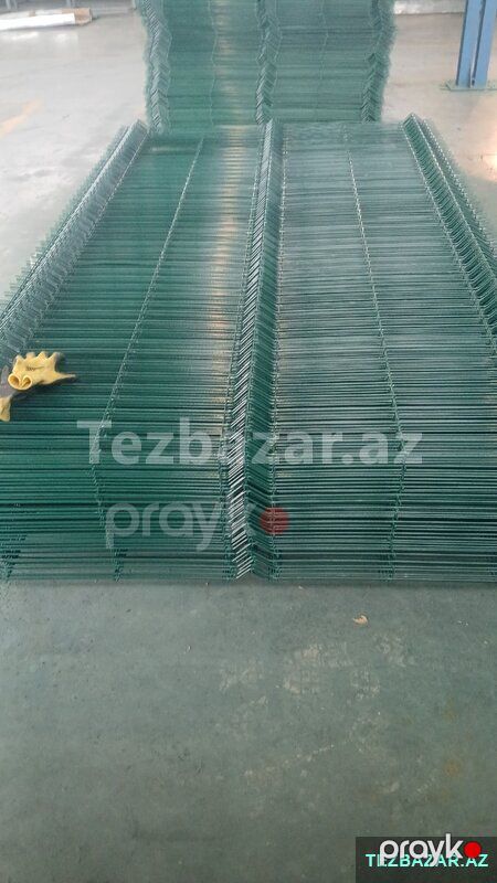 Yaşıl panel setka — Tikinti materialları, Bakı (3)