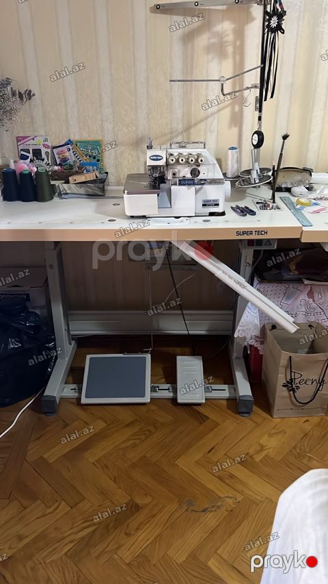 Sənaye overlok tikiş maşını – Super Tech ST757 - Model: Super Tech — Bakı