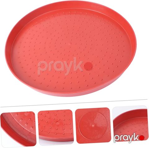 Yem təknəsi İL-5009 cücə üçün, qırmızı, plastik, 44 sm — Bakı
