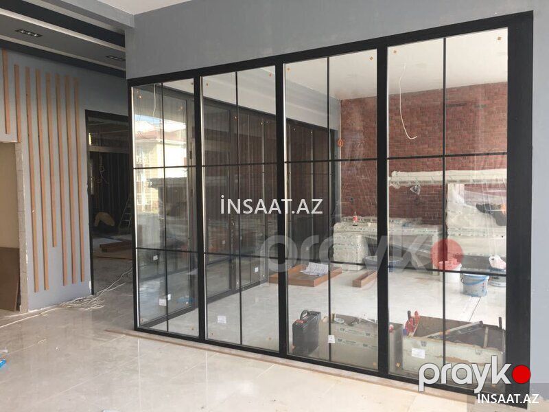 Sürgülü Cam Balkon — Pəncərələr, qapılar, balkonlar, Bakı (9)