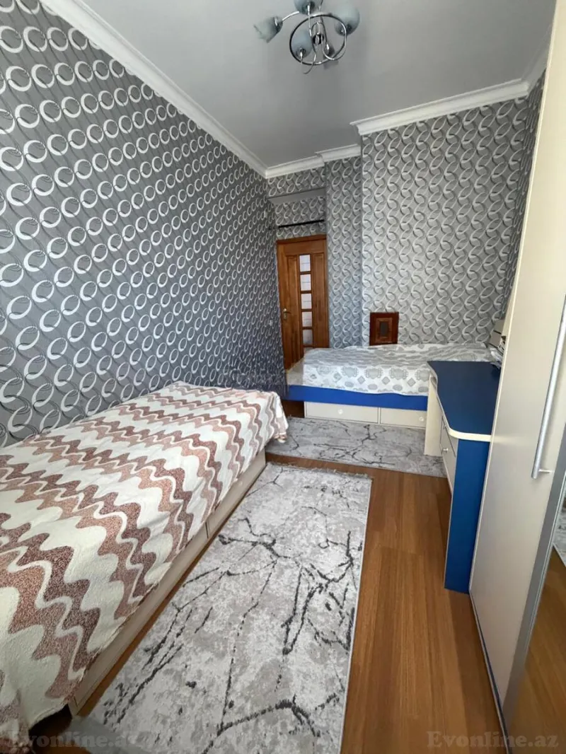 Satılır 3 otaqlı Mənzil Yeni tikili 80 m² Bakı, Xətai r., Həzi Aslanov m — Mənzil, Bakı (5)