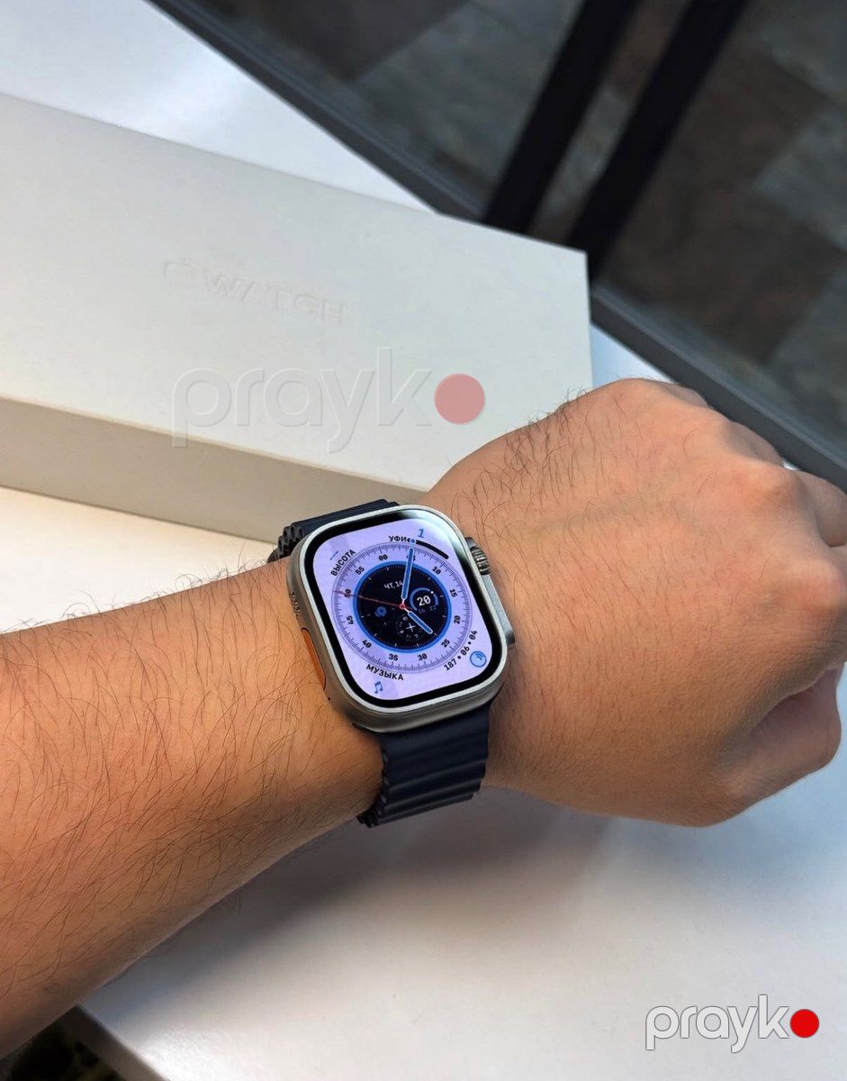 Apple Watch Ultra Titanium — Ağıllı saatlar və biləkliklər, Bakı (2)