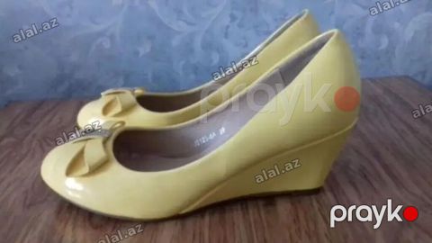 Tuflilər, Ölçü: 38.5, rəng - Sarı, Yeni — Bakı