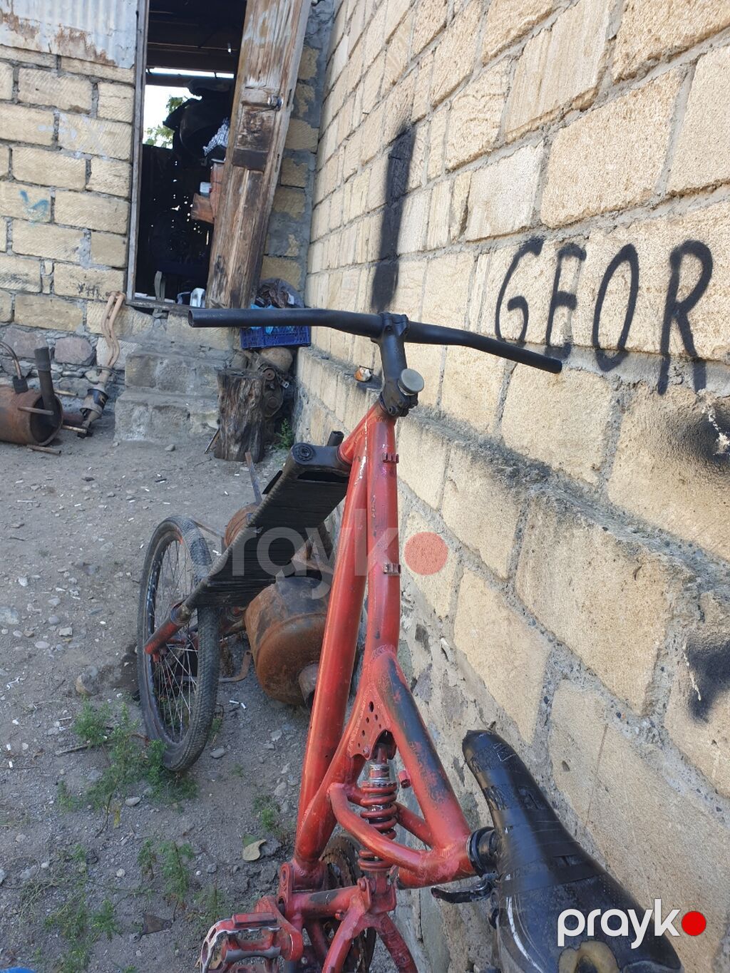 Unikal özəlyığma velosiped – ön təkərli “uzadılmış” dizayn - Korpus — BMX, Gəncə (3)