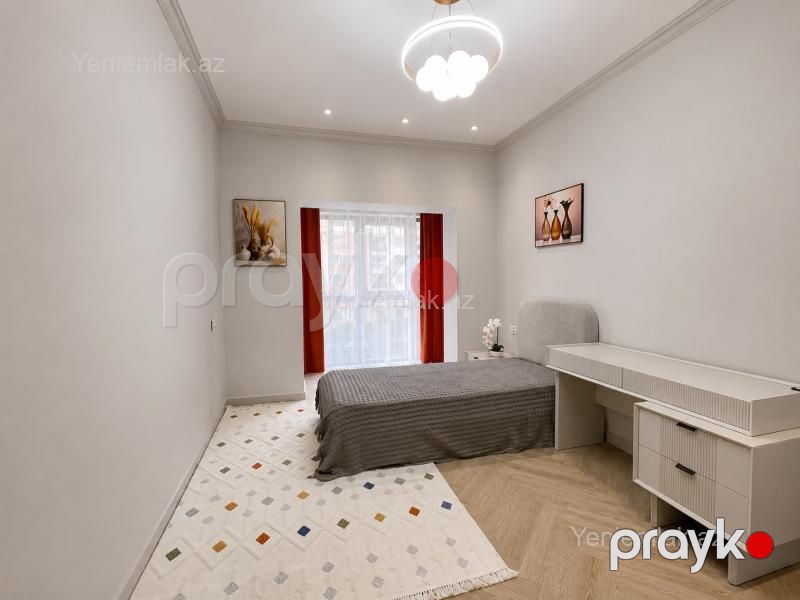 Satılır 3 otaqlı Bina evi menzil (Yeni tikili), 95 m², Xətai rayonu — Mənzil, Bakı (8)