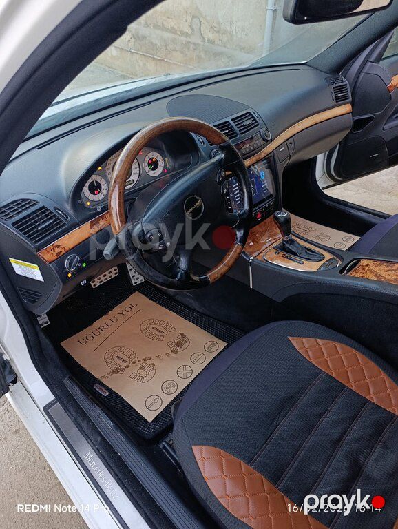 Mercedes E 350, 3.5 L, 2008 il, 295 000 km — Avtomobillər, Bakı (7)