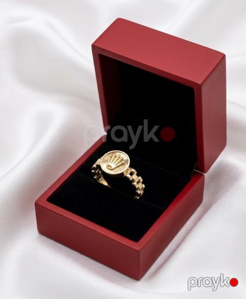 Üzük uniseks VJ184639, qızıl 585 əyar, 1.74 q — Bakı