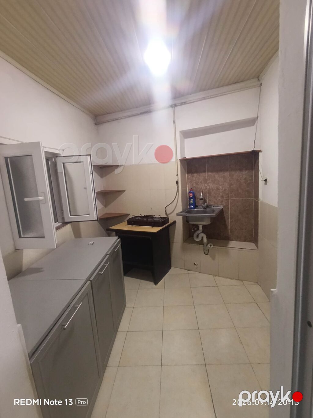 2 otaqlı həyət evi (studia tipli) - Plan: bir yataq otağı, ayrıca — Ev, villa, Digah (3)
